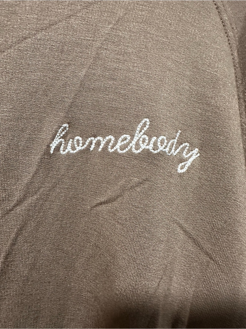 Magnolia Homebody Brown Pullover Sweatshirt Large Cozy Lounge Top Soft Lounge - Picture 3 of 11